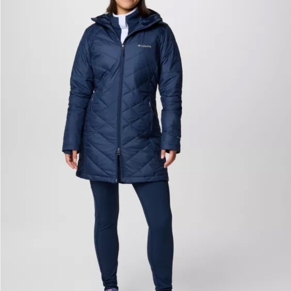 Women's Heavenly Long Hooded Winter Jacket (small) - Picture 4 of 9